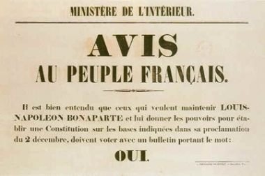 Charlie Macron, Poutine Le Pen, Honoré Daumier, plébiscite